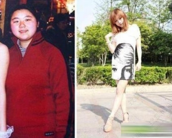 网友晒减肥前后对比照 胖子都是潜力股(组图)
