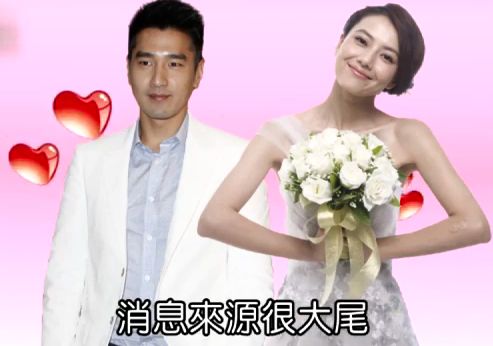 高圆圆赵又廷巴黎婚纱照曝光 感情亲密疑将完