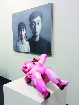 张晓刚们的作品总能吸引国内藏家多停留一会,他们的收藏视野主要局限于国内。