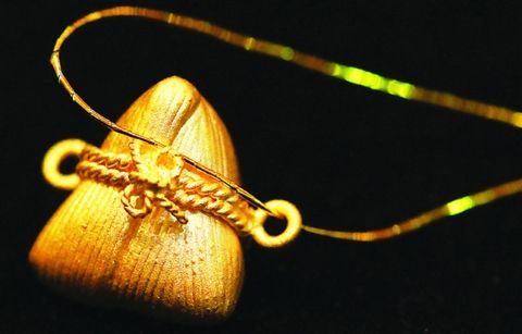 饰品也可传统+ 萌潮 苏州商家推出 金粽子