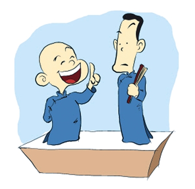 日本小伙儿盲人社区说相声