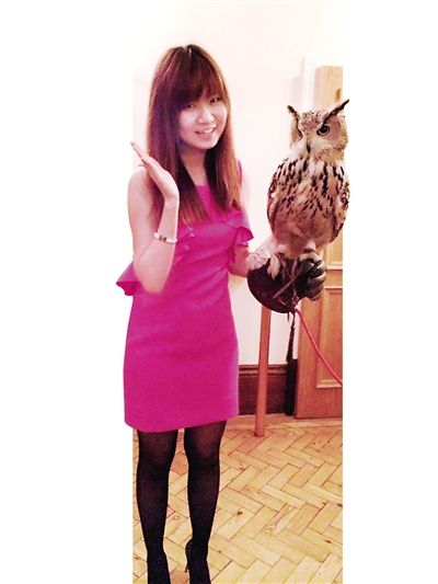 彭阳是剑桥学联最年轻的一位主席。 受访者供图