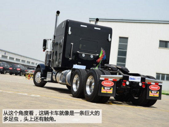 排量15l/售价388万 "擎天柱"卡车彼得比尔特389实拍