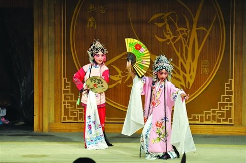 中国昆曲博物馆上演儿童专场 演员都是小学生