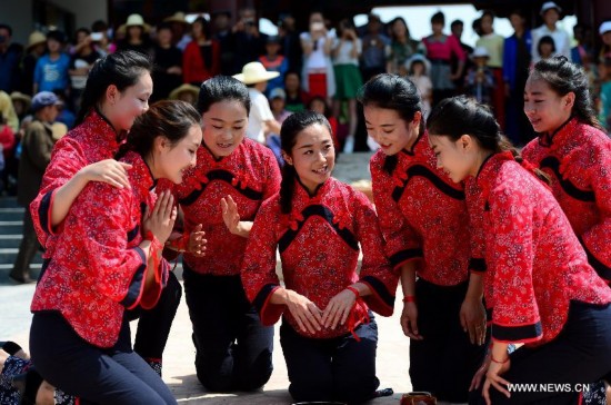 CHINA-GANSU-XIHE-QIQIAO CULTURE FESTIVAL (CN)