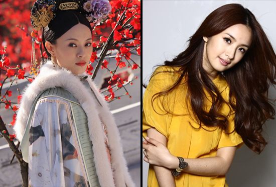 刘诗诗刘亦菲赵薇林心如 娱乐圈同龄明星谁更美 图