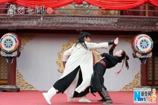 刘诗诗《犀利仁师》比武招亲 吴奇隆打错擂台【2】--陕西频道--人民网