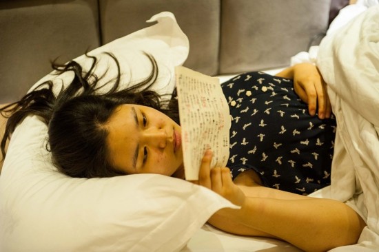 高清组图:宾馆里的考前一夜