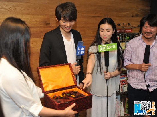 中国版《奇妙物语》探班 古川雄辉张辛苑人鬼