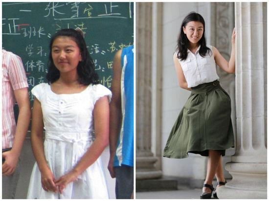 һЩ�廪Ů��ɹ���Լ�����ѧ�ͽ���ҵ�ĶԱ���Ƭ��