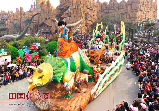 美国老鼠VS中国恐龙 主题公园谁是霸主