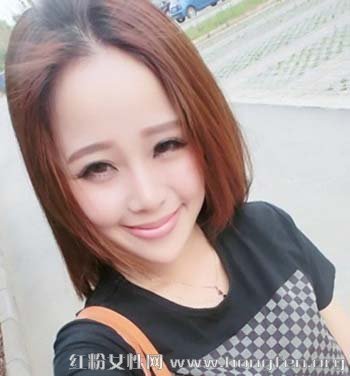 中分刘海时尚设计 好看中分刘海发型图片