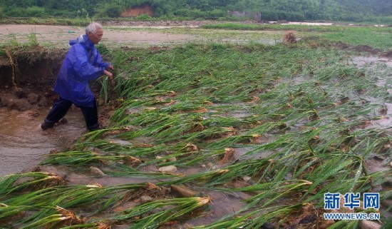强降雨袭击赣湘桂等地 南方暴雨造成26人死亡