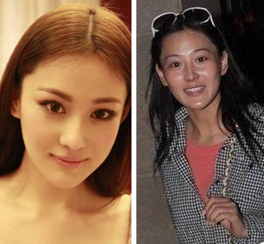 伪美女卸妆后一秒吓坏你 真美女素颜也是女神 组图