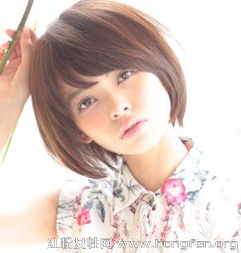 菱形脸适合甜美短发 时尚百搭人气翻倍