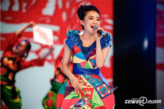 安塞县星光大道歌手演唱会 王二妮压轴登场(