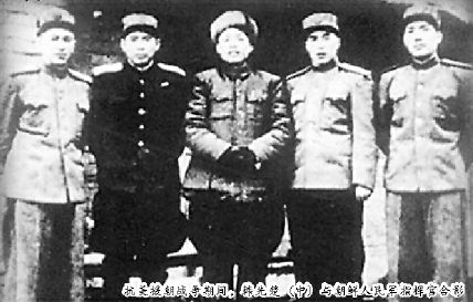 ����Ԯ��ս���ڼ䣬���ȳ����У��볯�������ָ�ӹٺ�Ӱ
