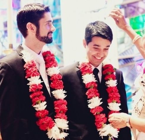 同性婚纱照_婚纱照风格(3)