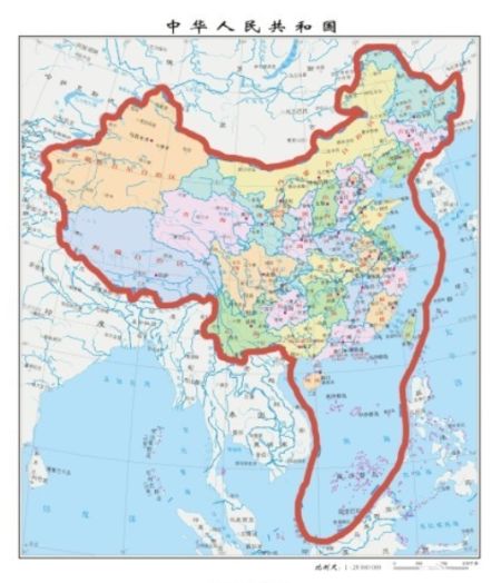 超高清中国地图图片下载