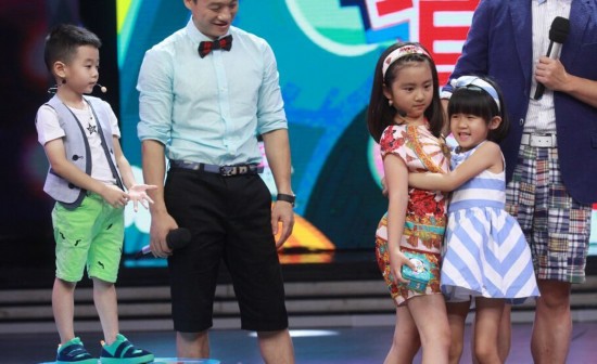 爸爸去哪儿第二季五星爸录快乐大本营 四位星