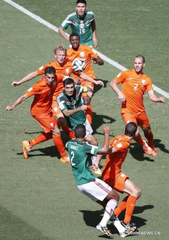 Netherlands won 2-1 over Mexico and qualified for Quarter-finals on Sunday.