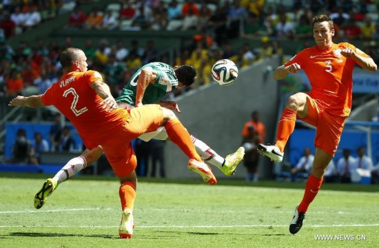 Netherlands won 2-1 over Mexico and qualified for Quarter-finals on Sunday.