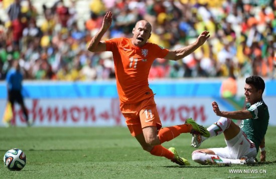 Netherlands won 2-1 over Mexico and qualified for Quarter-finals on Sunday.