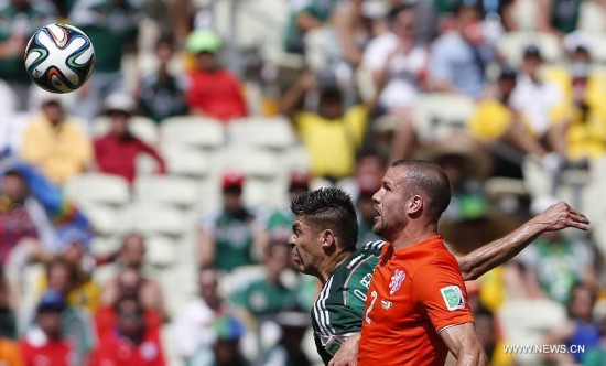 Netherlands won 2-1 over Mexico and qualified for Quarter-finals on Sunday.