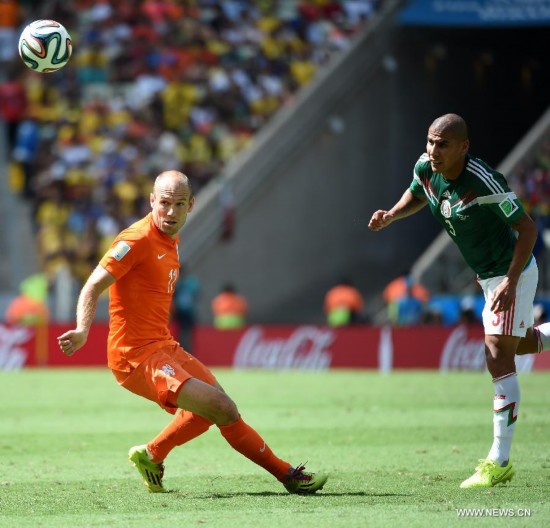 Netherlands won 2-1 over Mexico and qualified for Quarter-finals on Sunday.