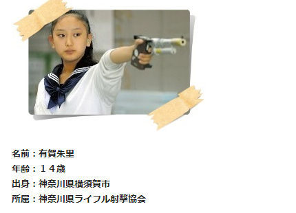 14岁日本女学生看动画练成射击冠军- Micro R