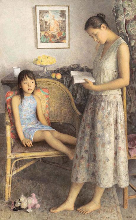 柔和的光线:朱春林油画作品欣赏【4】