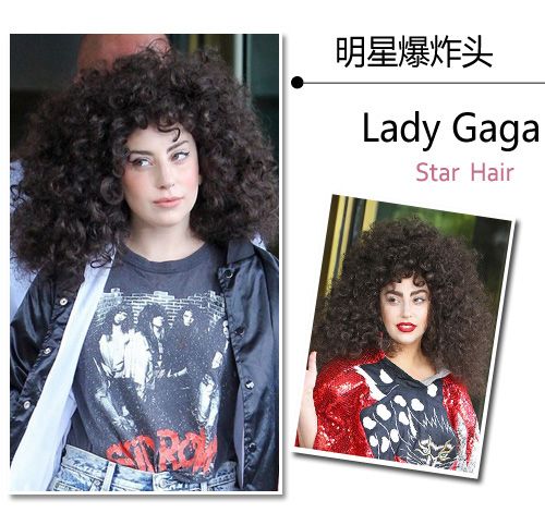 爆炸头横行女星个性发型是美还是囧16