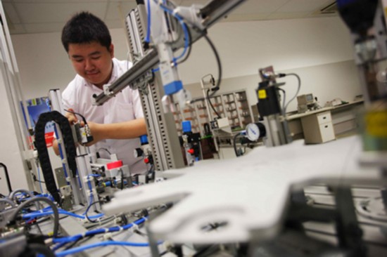 Mechatronics engineering, one of the 'Top 10 most employable majors in China 2014' by China.org.cn