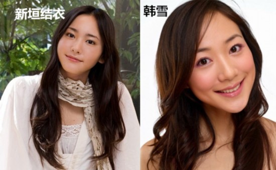 谁克隆了谁?杨幂刘诗诗领衔中日两国明星撞脸