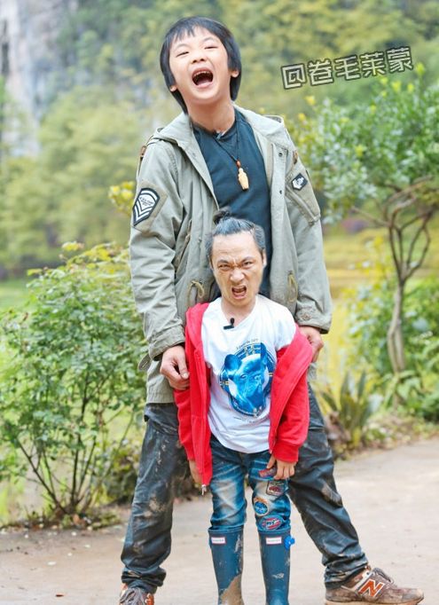 爸爸去哪儿第二季遭网友恶搞 又见PS换脸!爆笑