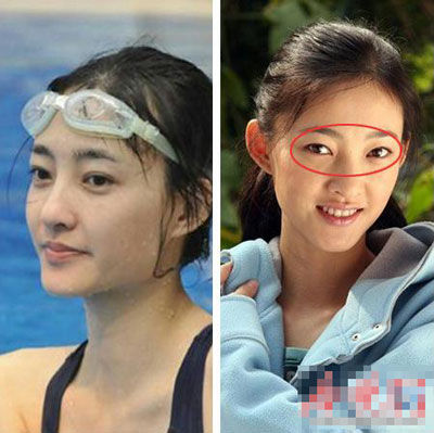 40位女星整容对比照:柳岩似大妈周冬雨眼睛肿【10 ...