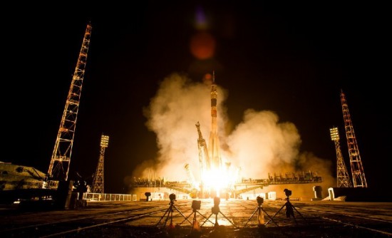 2014�꣬5��29�գ����������Ա�����˺Ż��TMA-13M�ڹ�����˹̹�ݿ�Ŭ��̫�����ķ��䡣