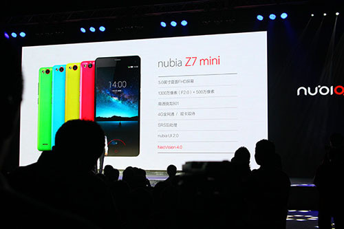 5.0Ӣ��ȫ������Ļ nubia z7 mini���� 