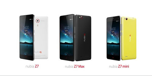 5.0英寸全高清屏幕 nubia z7 mini发布