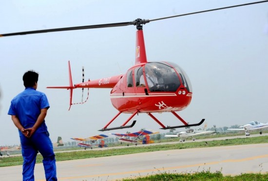 First private flying club draws crowds in Tianjin