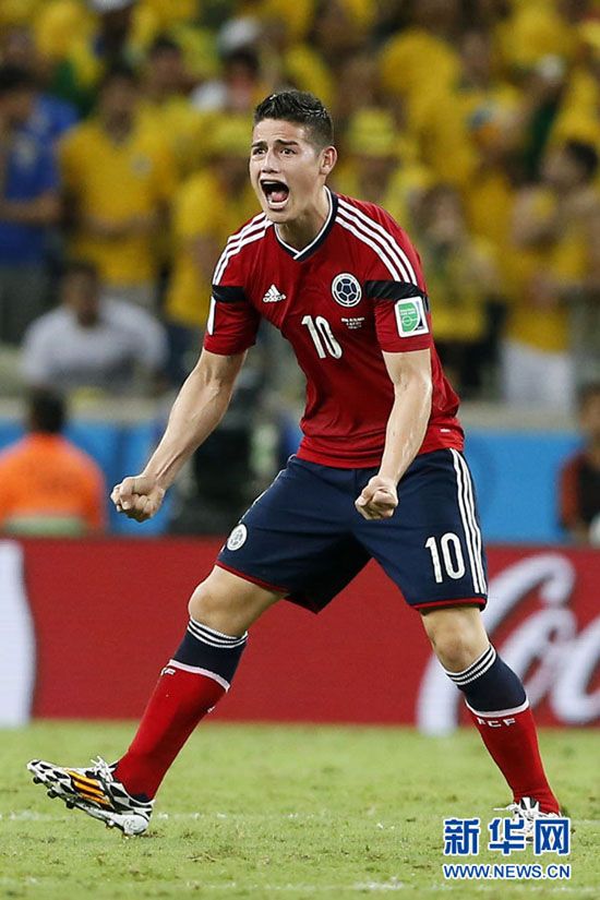 失落梅西捧得金球奖 罗德里格斯斩获金靴奖