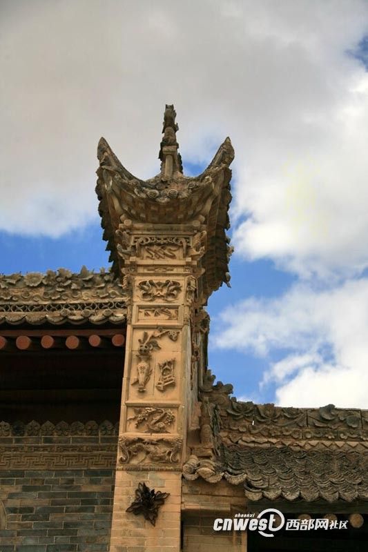 去渭北高原上看民居:建于明末清初的唐家大院