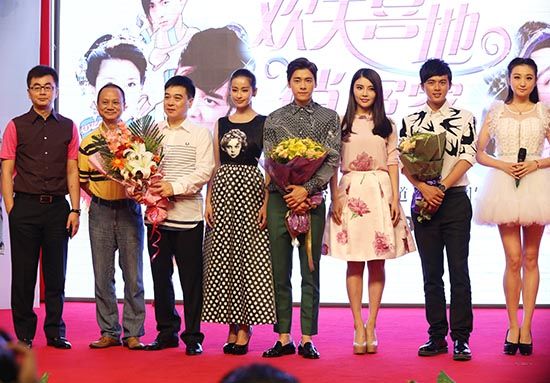 颖儿《欢天喜地》将播 颠覆形象女神变女神经