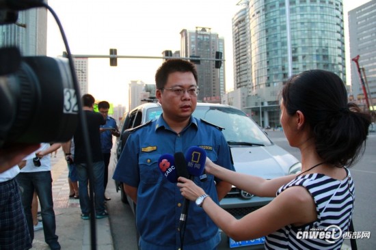 西安突击检查出租车 不打表乱拼座现象仍然突