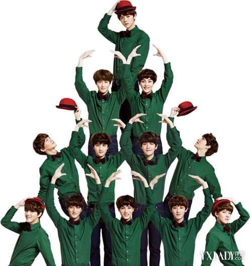 【图】鹿晗世勋吴亦凡黄子韬 EXO全体夏季校