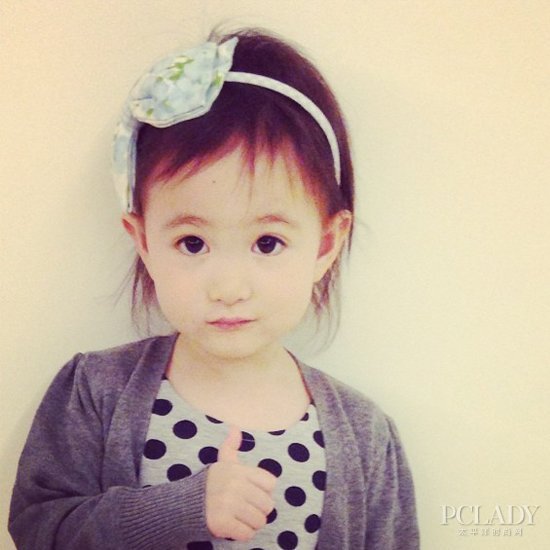 曹格女儿萌到哭 人气宝贝丑乖<em>发型</em>融化你(组图