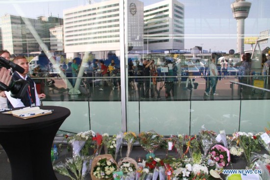 NETHERLANDS-AMSTERDAM-SCHIPHOL AIRPORT-TRIBUTE 