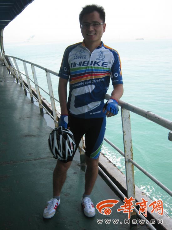 27岁小伙从海南骑行回西安 历时34天行程250