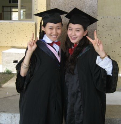 郭采洁大学毕业照 罕见明星毕业照大曝光(组图