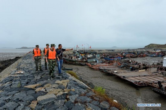 CHINA-FUJIAN-TYPHOON MATMO-LANDFALL (CN)